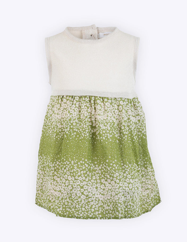 Printed Floral Sleeveless Dress