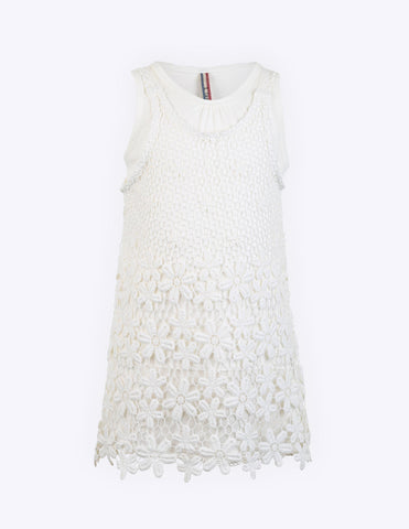 Floral Lace Tunic Dress