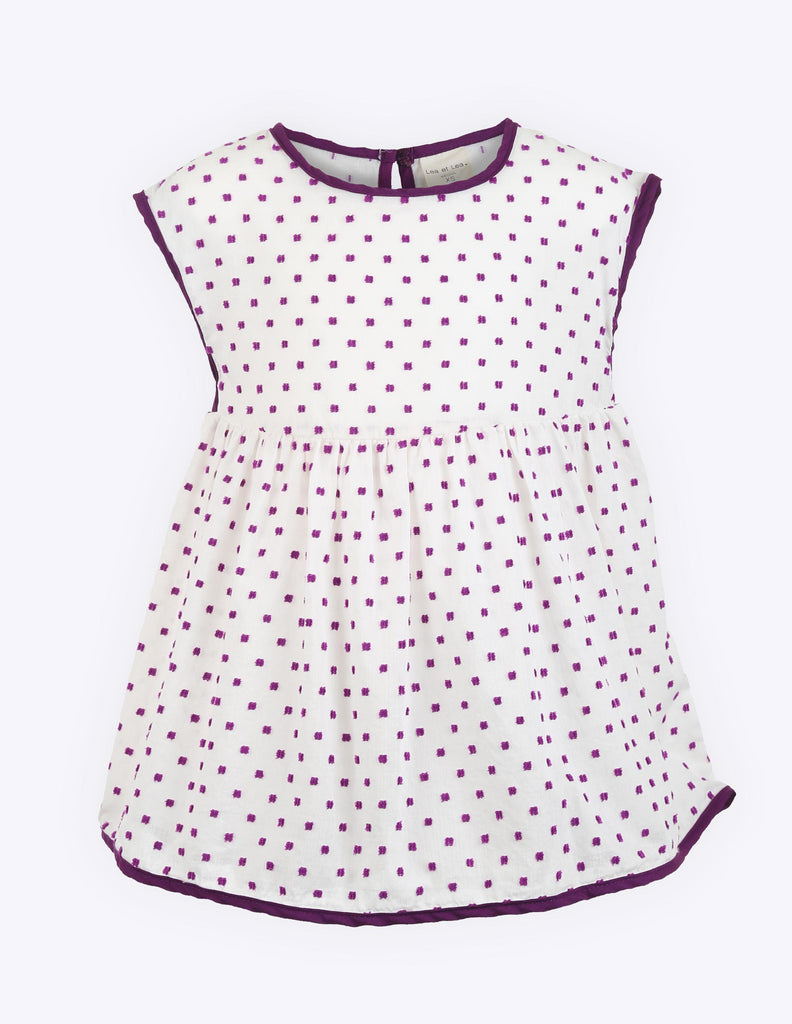 Sleeveless Polka Dot Dress
