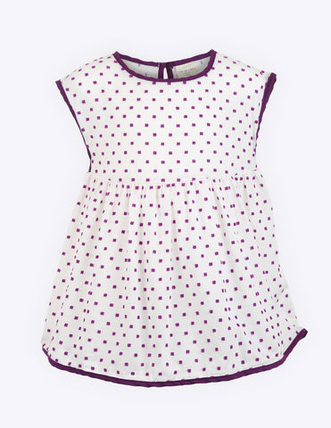 Sleeveless Polka Dot Dress