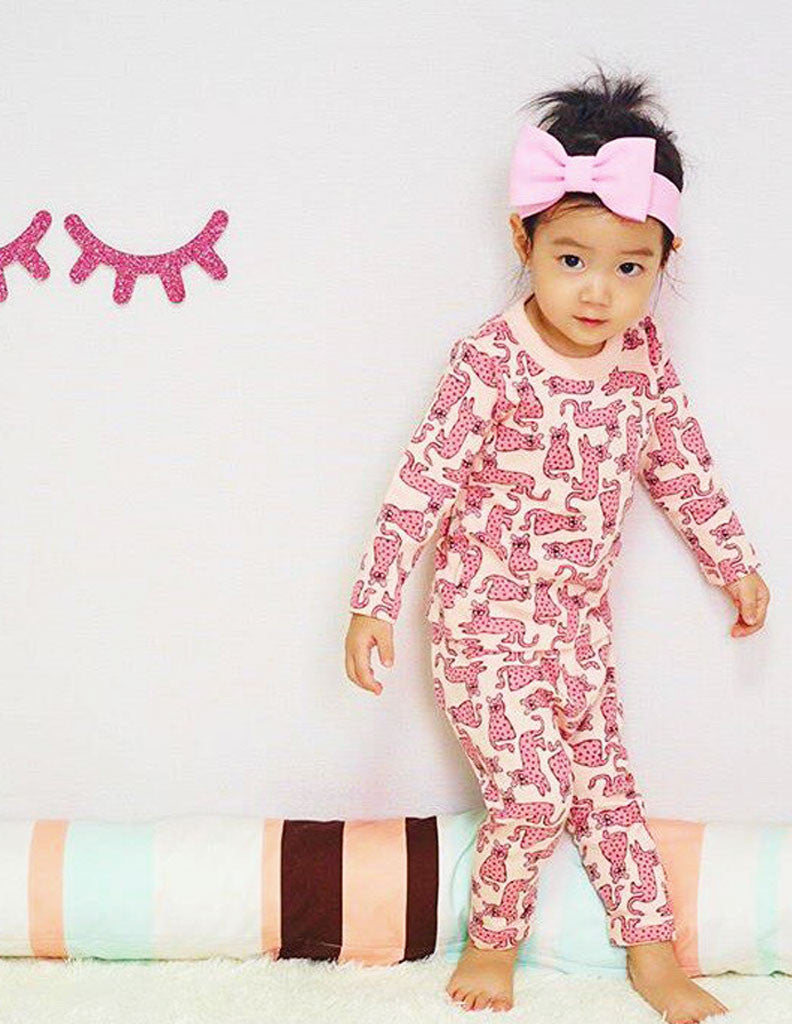 Cheetah Pyjamas Pink