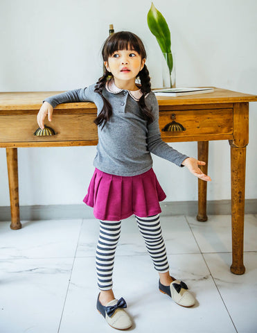 Nautical Blouse Grey