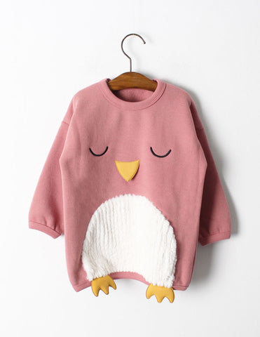 Penguin Jumper Pink