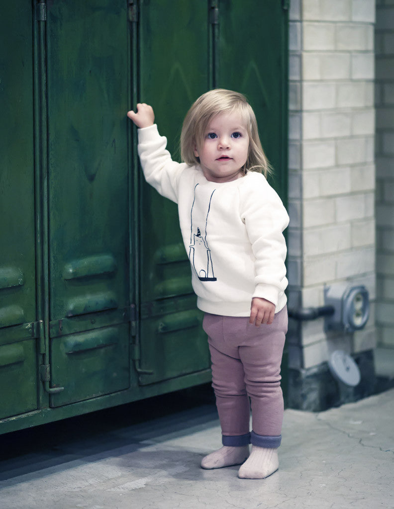 Bear Swing Jumper Ivory
