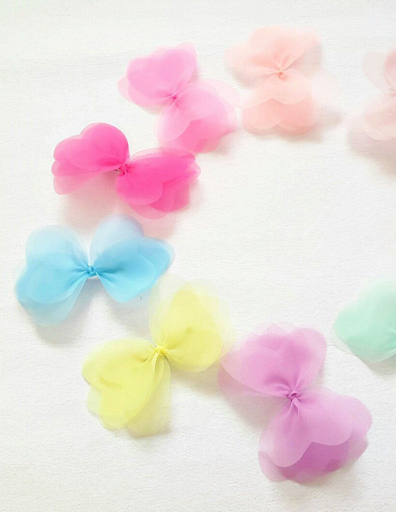 Butterfly Chiffon Hairclip