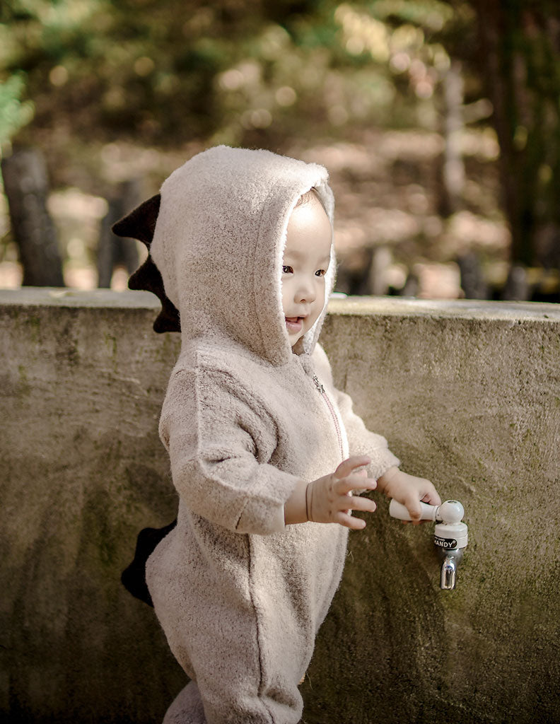 Bambi Hooded Jumpsuit Grey