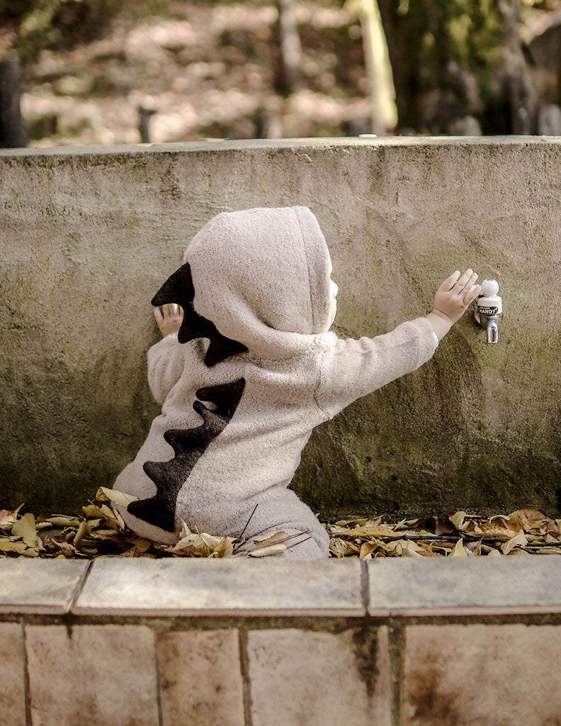 Bambi Hooded Jumpsuit Grey