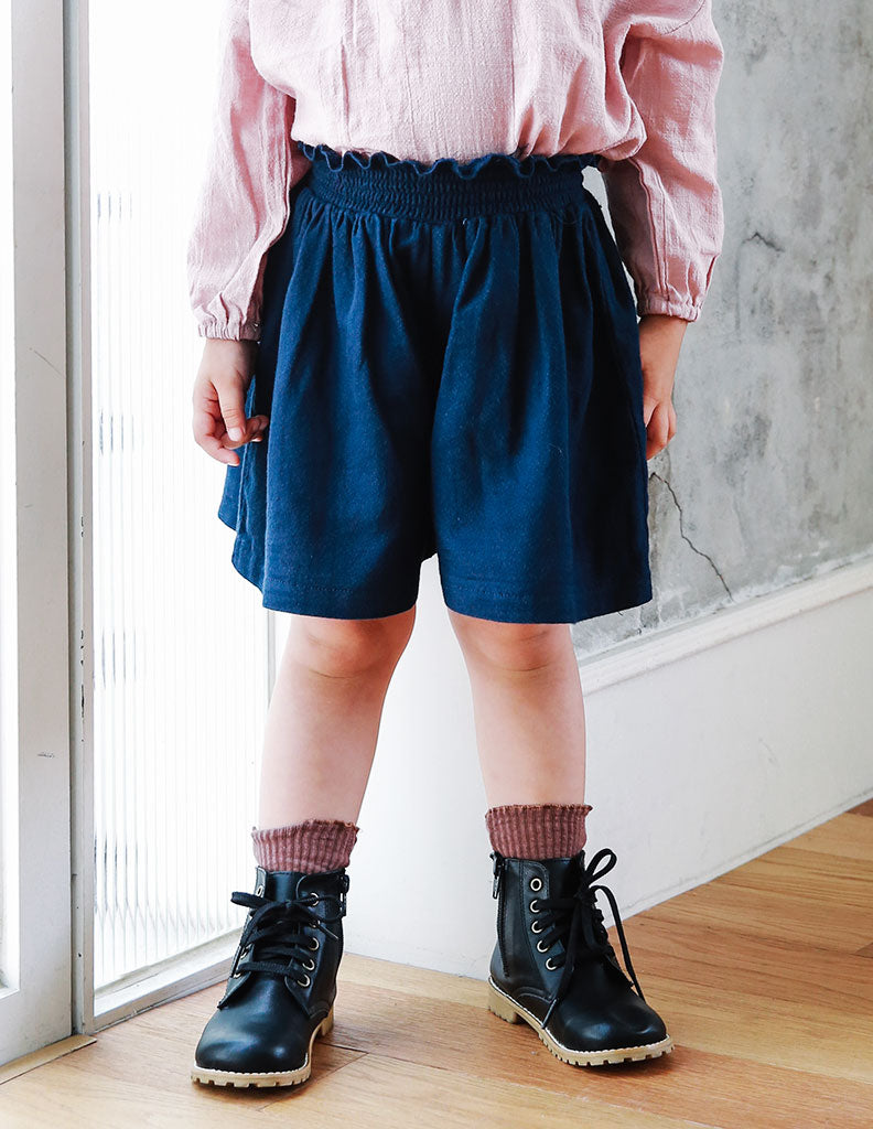 Double Skirt Pants Navy