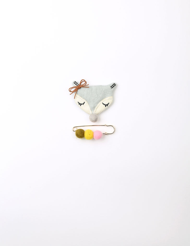 Fox Brooch and Pin