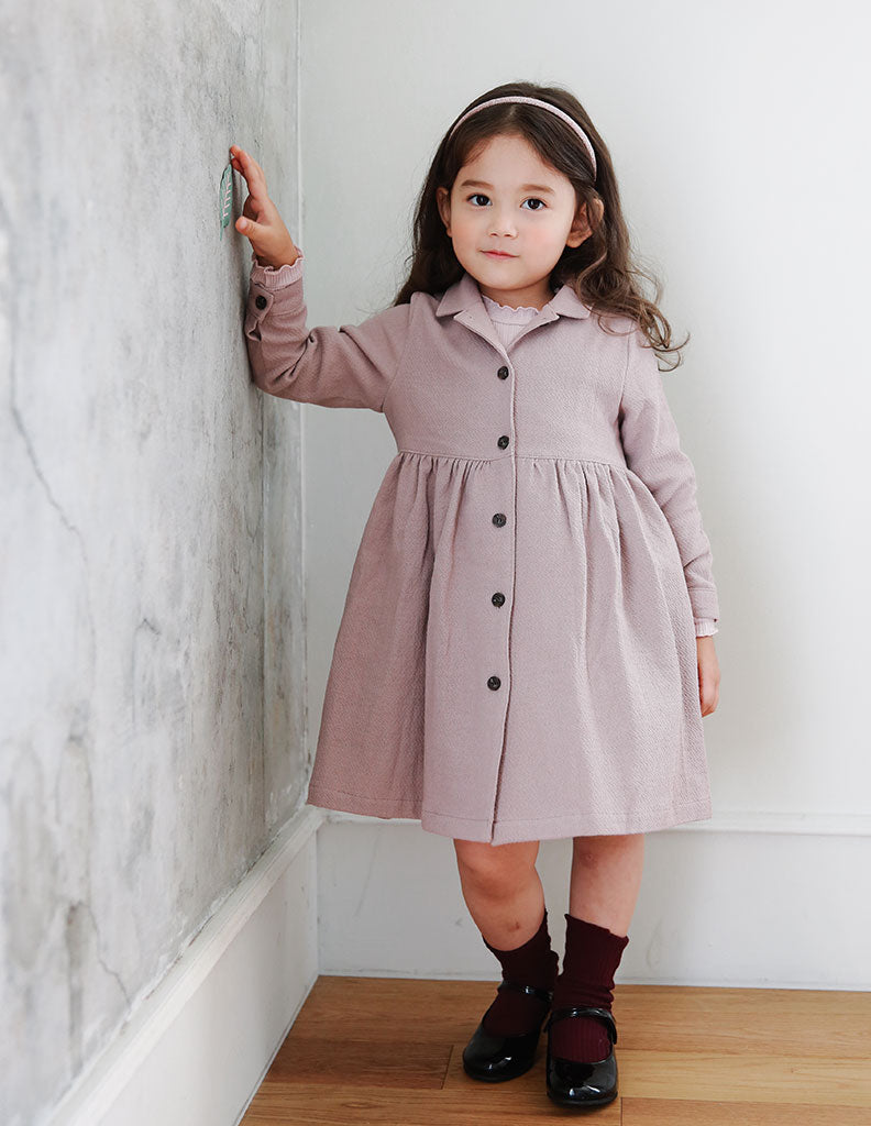 Hena Long Coat Lilac
