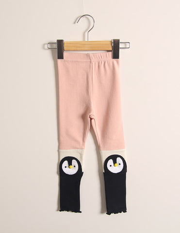 Penguin Leggings Pink