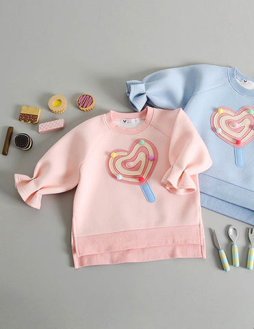 Pom-Pom Lollipop Jumper Pink