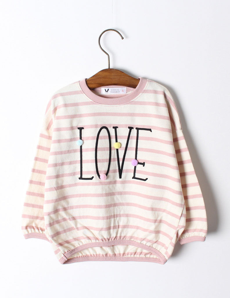 Pom-Pom Love Jumper Pink